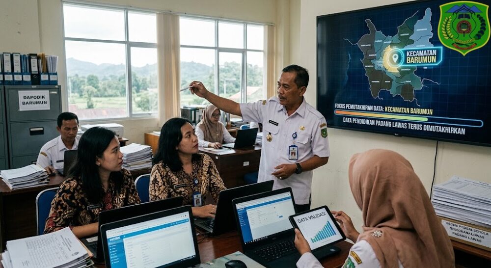 Data Pendidikan Padang Lawas Terus Dimutakhirkan, Kecamatan Barumun Jadi Perhatian