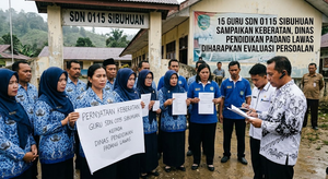 15 Guru SDN 0115 Sibuhuan Sampaikan Keberatan, Dinas Pendidikan Padang Lawas Diharapkan Evaluasi Persoalan
